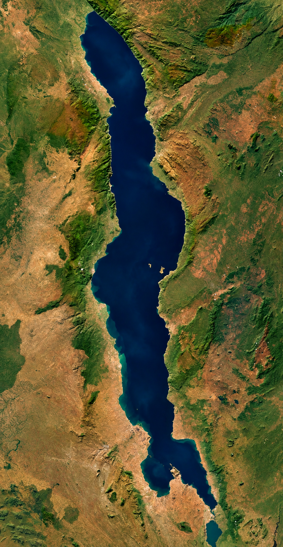 Malawisee Karte